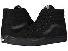 Load image into Gallery viewer, Vans SK8-HI Black-Black,Size 11 M US Women / 9.5 M US Men
