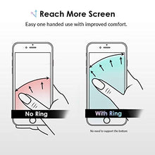 Load image into Gallery viewer, Velvet Caviar Cell Phone Ring Holder - Finger Ring &amp; Stand - Improves Phone Grip Compatible with iPhone, Galaxy and Most Cases (Except Silicone/Leather) - Blue Opal Marble

