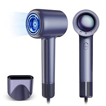 Load image into Gallery viewer, Professional Hair Dryer, Powerful Brushless Motor Blow Dryer for Fast Drying, Ionic Hair Dryer with 3 Heating/3 Speed Settings, Hot and Cold Automatic Cycle, Portable for Home &amp; Travel

