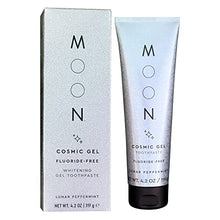 Load image into Gallery viewer, MOON Cosmic Gel Toothpaste, Fluoride-Free, Lunar Peppermint Flavor for Fresh Breath
