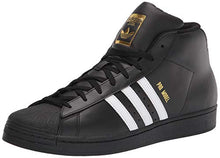 Load image into Gallery viewer, adidas Originals Pro Model,Black/White/Gold Foil,12.5
