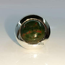 Load image into Gallery viewer, 925 Sterling Silver Blood Stone Ring, Blood Stone Jewelry, Silver Ring, Red Stone Ring,Natural Blood Stone Women's Ring, Genuine Gemstone Women's Ring, Gift For Mom, Wife Sister, Gift For Her
