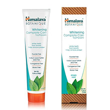 Load image into Gallery viewer, Himalaya Botanique Complete Care Whitening Toothpaste, Simply Mint, for a Clean Mouth, Whiter Teeth and Fresh Breath, 5.29 oz
