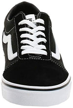 Load image into Gallery viewer, Vans Men's Low-Top Sneakers, Black Suede Canvas Black White C24, 9 UK
