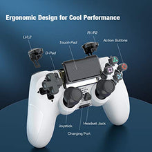 Load image into Gallery viewer, Controller for PS4, Y Team Wireless Controller Compatible with Playstation 4/Pro/Slim, Joystick Remote with Dual Motors, 6-axis Gyro and Audio Jack, 1000 mAh Battery [2020 New Version]
