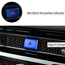 Load image into Gallery viewer, CKE for 11th Gen Civic Dashboard Air Vent Hazard Warning Light Button Cover Trim for Honda Civic 2022 Accessories - Blue

