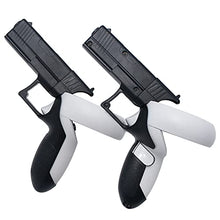 Load image into Gallery viewer, NexiGo VR Pistol Grip for Oculus Quest 2 Controllers, Game Gun Accessories Compatible with Pistol Whip VR Game, Enhanced FPS Gaming Experience, Black
