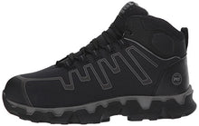 Load image into Gallery viewer, Timberland PRO Men's Powertrain Sport Mid Alloy Safety Toe Electrical Hazard Industrial &amp; Construction Shoe, Black Ripstop Nylon, 12 Wide
