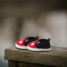 Load image into Gallery viewer, Disney Mickey Mouse Red and Black Infant Shoes (Red and Black, 12_Months)
