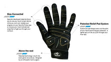 Load image into Gallery viewer, The Official Glove of Marshawn Lynch - Bionic Gloves Beast Mode Men's Full Finger Fitness/Lifting Gloves w/ Natural Fit Technology, Black (PAIR), Large
