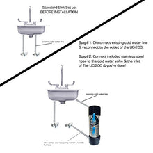 Load image into Gallery viewer, CuZn UC-200 Under Counter Water Filter - 50K Ultra High Capacity - Made in USA
