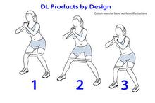 Load image into Gallery viewer, DL Products by Design Cotton Exercise Bands
