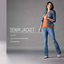 Load image into Gallery viewer, Riders by Lee Indigo Women's Denim Jacket, Drenched, X-Small

