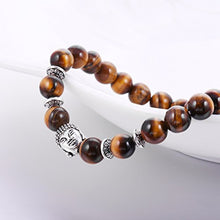 Load image into Gallery viewer, Joya Gift Buddha 8mm Beaded Bracelet for Women Men Gemstone Chakra Bracelet Jewelry for Birthday Gifts (4PCS)
