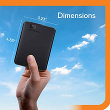Load image into Gallery viewer, WD 2TB Elements Portable External Hard Drive HDD, USB 3.0, Compatible with PC, Mac, PS4 &amp; Xbox - WDBU6Y0020BBK-WESN
