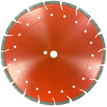 Load image into Gallery viewer, VORTEX DIAMOND WTRC inch Supreme Quality Dry or Wet Cutting Verstatile Slant Segmented Diamond Blades for Masonry Brick/Block Pavers Concrete Stone (14")
