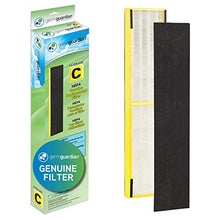 Load image into Gallery viewer, GermGuardian Air Purifier Filter FLT5000 Genuine HEPA Replacement Filter C for AC5000, AC5000E, AC5250PT, AC5350B, AC5350BCA, AC5350W, AC5300B Germ Guardian Air Purifiers , Gray
