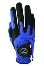 Load image into Gallery viewer, Zero Friction Men's Golf Gloves, Right Hand, One Size, Blue
