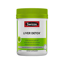 Load image into Gallery viewer, Swisse Liver Cleanse &amp; Detox Supplement | Formula Supports &amp; Repairs Liver Health &amp; Function | Relief for Indigestion &amp; Bloating | Milk Thistle, Artichoke &amp; Turmeric | 180 Tablets
