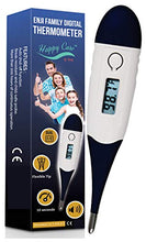 Load image into Gallery viewer, [Updated 2020 Model] Thermometer | Thermometer for Adults | Oral Thermometer | Thermometer for Fever | themometers for Adults | Quick 10-30 Sec Oral Rectal Armpit Underarm Baby Infant Kid Babies Pet
