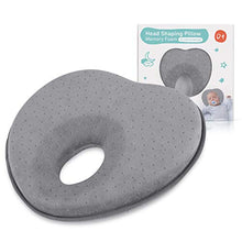 Load image into Gallery viewer, Baby Pillow for Newborn Infant(0-12months),Flat Head Prevention 3D Memory Foam Can Support Head &amp; Neck Pillow,Head Shaping Pillow,Heart Shaped
