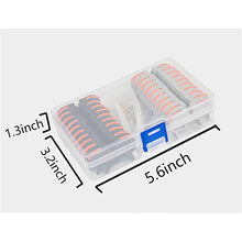 Load image into Gallery viewer, UOHGDPY DIN Rail Terminal Blocks kit,Universal Compact Wire Wiring Connector (20 pcs connectors+2 pcs Article in Parallel+ 2 pcs Digital Identification+20 pcs Screw)
