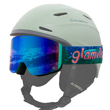 Load image into Gallery viewer, GLAMVILLA Kids Ski Goggles Snow Goggles for Boys Girls Toddlers Youth with 100% UV Protection (green)

