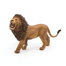 Load image into Gallery viewer, Papo Wild Animal Kingdom Figure, Roaring Lion
