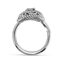 Load image into Gallery viewer, Carolyn Pollack Sterling Silver White Moonstone Gemstone June Birthstone Ring Size 6
