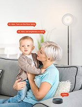 Load image into Gallery viewer, Floor Lamp, Floor lamps for living room, Sky LED Torchiere Smart Lamps, TECKIN Dimmable Standing lamp, Remote Control Via Smart Life, Lamps for Bedroom, Office (Compatible with Alexa Google Home)
