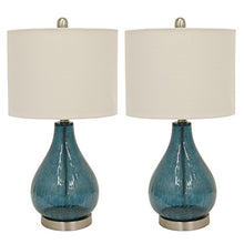 Load image into Gallery viewer, Decor Therapy MP1054 Table Lamp, Emerald Blue Green
