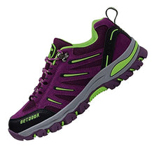 Load image into Gallery viewer, BomKinta Women's Hiking Shoes Anti-Slip Lightweight Breathable Quick-Dry Trekking Shoes for Women Purple Size 10
