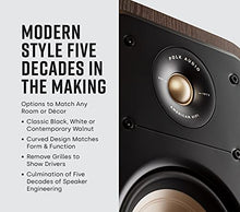 Load image into Gallery viewer, Polk Signature Elite ES30 Center Channel Speaker - Hi-Res Audio Certified and Dolby Atmos &amp; DTS:X Compatible, 1" Tweeter &amp; Two 5.25" Woofers, Dual Power Port for Effortless Bass, Contemporary Walnut
