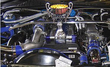 Load image into Gallery viewer, Bentley Harris ConvoShield Aluminized Nylon Wire Loom Tubing – 3/8" Inch Diameter – 39” Inch Long | Chrome Finish | Aluminum Wire Loom | High Temp. For Automotive Applications
