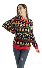 Load image into Gallery viewer, Unisex Men's Ugly Christmas Sweater Funny Novelty Knit Pullover Santa Reindeer Snowman Christmas Holiday Sweater - Rudy Be Fierce, Small
