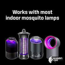 Load image into Gallery viewer, Exterminator's Choice - Indoor Glue Pad Refills - Works with Most Indoor Mosquito Lamps - Extra Sticky - Traps Mosquitos and Other Bugs - Pack of 16
