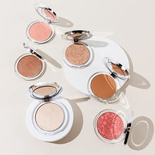 Load image into Gallery viewer, PÜR Blushing Act Skin Perfecting Powder in Berry Beautiful, Satin Matte Finish, Buildable Coverage, Cruelty Free, 0.28 Oz
