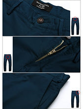 Load image into Gallery viewer, Match Men's Slim Tapered Stretchy Casual Pant (38W x 31L, 8060 Peacock Blue)
