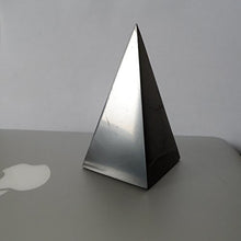 Load image into Gallery viewer, High Shungite Pyramid (1,97", 5cm) Stone Gemstone EMF Protection Home Decor Gift Decoration Crafts Chakra Healing Crystal Reiki
