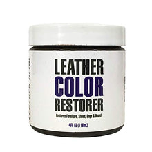 Load image into Gallery viewer, Leather Hero Leather Color Restorer &amp; Applicator- Repair, Recolor, Renew Leather &amp; Vinyl Sofa, Purse, Shoes, Auto Car Seats, Couch-4oz (Grey)
