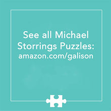 Load image into Gallery viewer, Galison Michael Storrings Paris Puzzle, 1,000 Pieces, 20”x27” – Fun and Challenging – Piece Together a Charming Paris Scene Complete with the Metro, Cafes, Shops, and the Iconic Eiffel Tower, 1000
