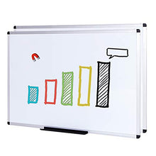 Load image into Gallery viewer, VIZ-PRO Magnetic Whiteboard/Dry Erase Board, 48 X 36 Inches, 2 Pack
