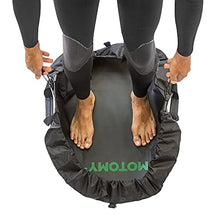 Load image into Gallery viewer, Wetsuit Changing Mat ‘IslandMat' Surf Mat &amp; Wetsuit Bag CompactFolding 2 IN 1 Design - WATERPROOF 5000X TECHNOLOGY Prevents Water Leaking Inside Your Car &amp; Keep You &amp; Your Surfing Accessories Clean

