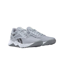 Load image into Gallery viewer, Reebok Women's Nanoflex TR Cross Trainer, Cold Grey/Black/White, 8
