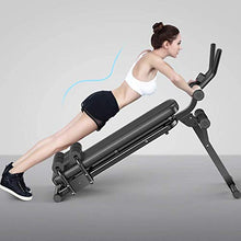 Load image into Gallery viewer, ALING Ab Machine Exercise Equipment, Foldable Sit Up Bench Adjustable Workout Bench Fitness Equipment for Home Gym, Foldable Professional Abdominal Trainers
