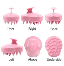 Load image into Gallery viewer, Hair Scalp Massager Shampoo Brush, MAXSOFT Scalp Care Brush (Pink)
