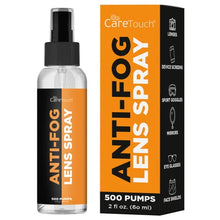 Load image into Gallery viewer, Care Touch Anti Fog Lens Spray, 60ml Spray Up To 500 Pumps – Instantly Cleans Camera Lenses, Eye Glasses, Mirrors, and Device Screens
