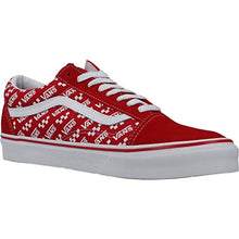 Load image into Gallery viewer, Vans Mens Old Skool Unisex Low Top Sneaker (Old Skool Racing red True White, Numeric_9)
