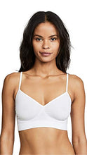 Load image into Gallery viewer, Yummie Women's Audrey Seamless Wire Free Comfort Day Bra, White, Medium/Large

