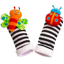 Load image into Gallery viewer, Baby Infant Rattle Socks Toys 3-6 to 12 Months Girl Boy Learning Toy
